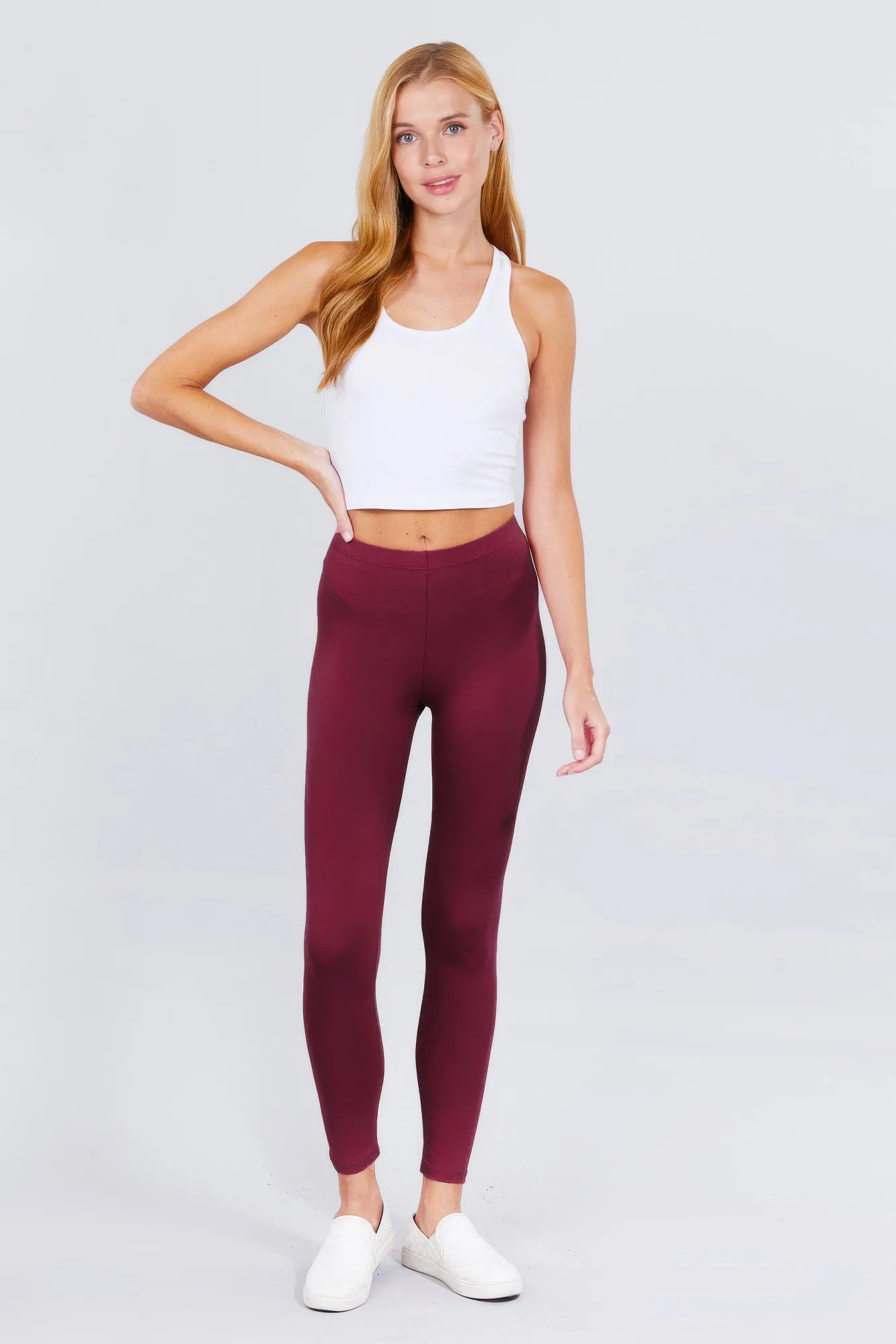 Cotton Spandex Leggings sold by Gigi Laurent product image thumbnail 2