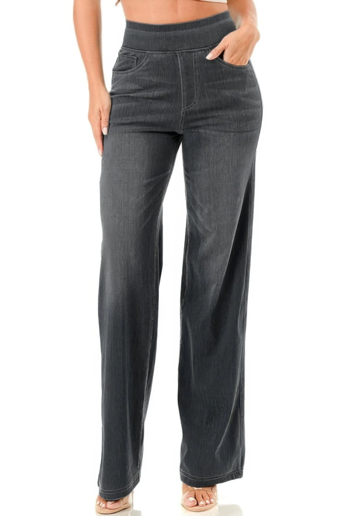 Ultra Soft Flare Baggy Jeans sold by Gigi Laurent