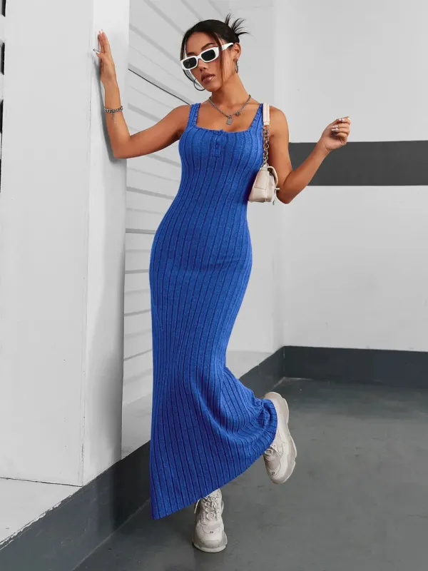 Ribbed Maxi Tank Dress sold by Gigi Laurent