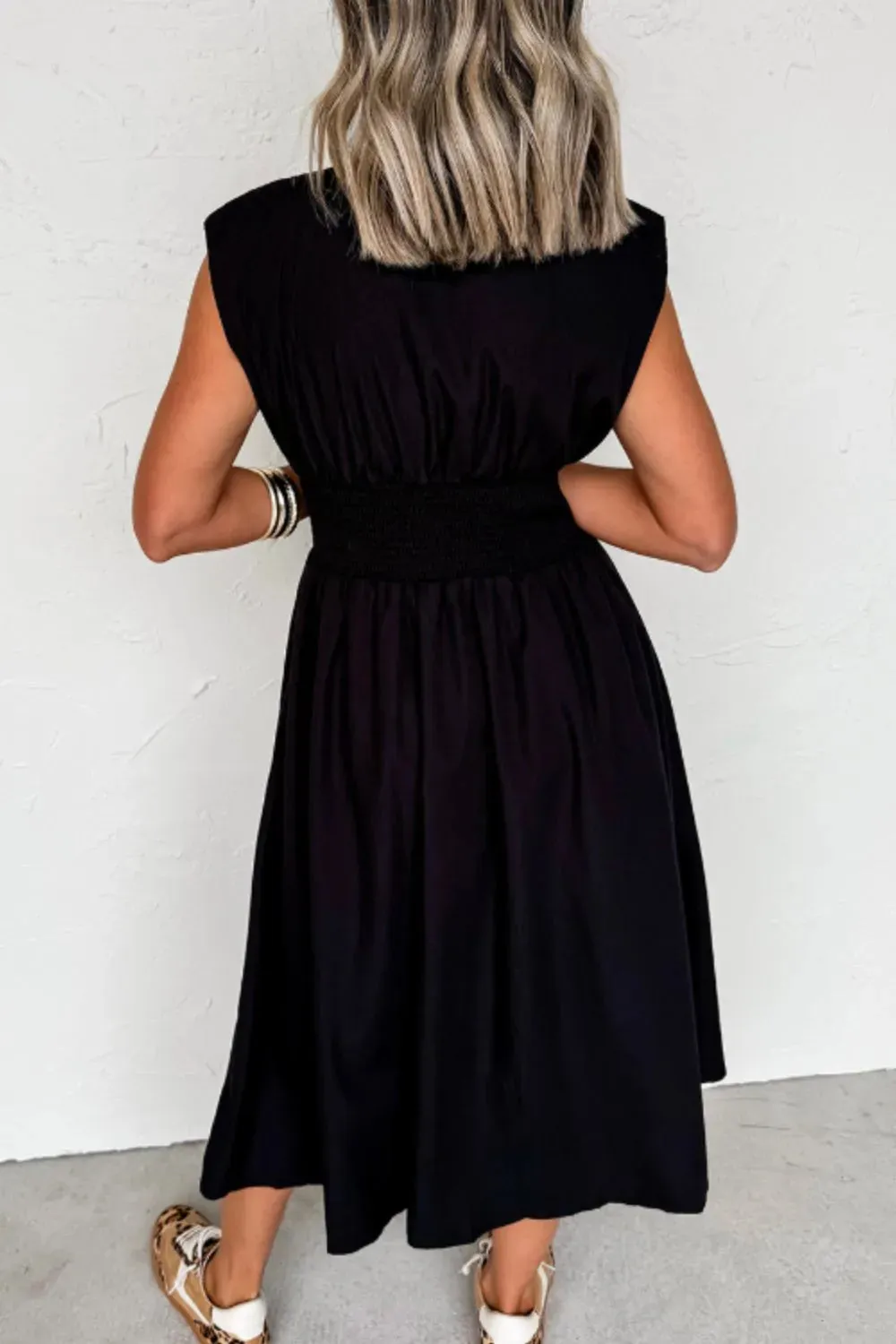 Sleeveless Zip-Front Maxi Dress sold by Gigi Laurent product image thumbnail 2