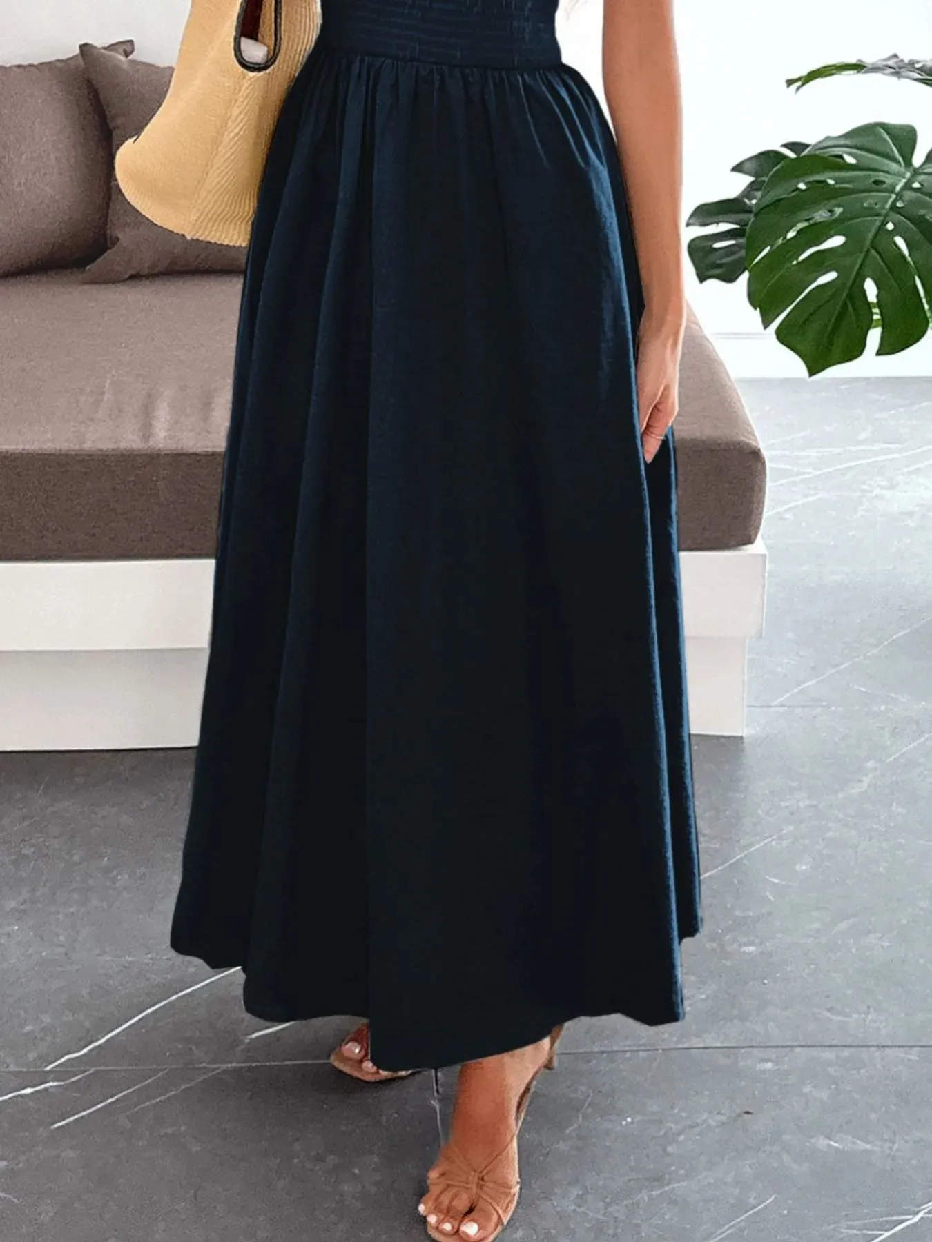 Smocked Tube Maxi Dress sold by Gigi Laurent product image thumbnail 3