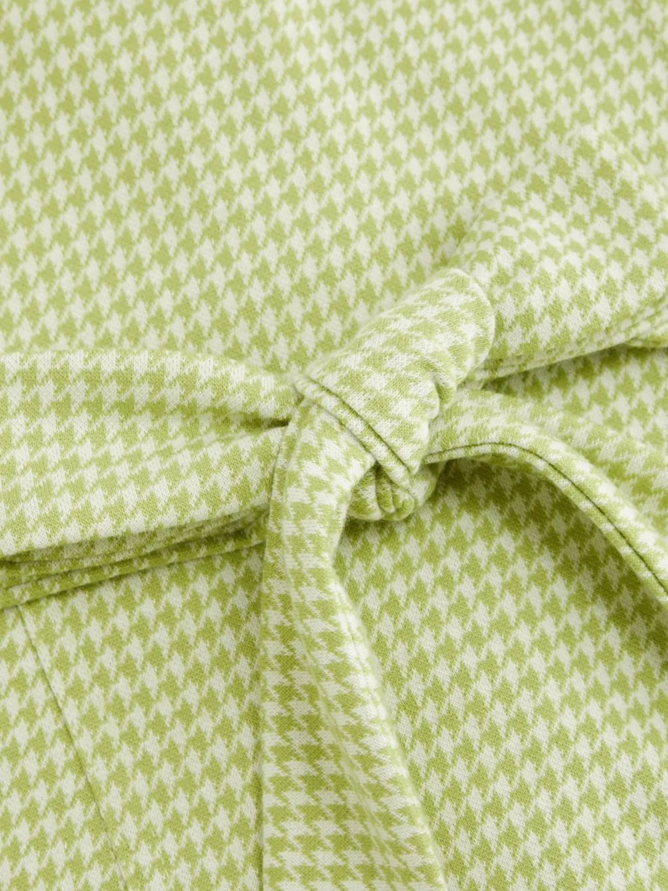 Gingham Button-Front A-Line Mini Dress sold by Gigi Laurent product image thumbnail 5