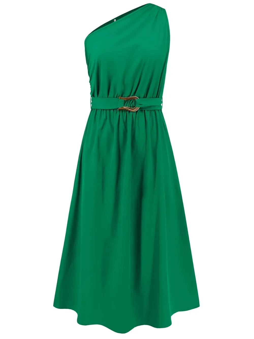 Single Shoulder Midi Dress sold by Gigi Laurent product image thumbnail 5