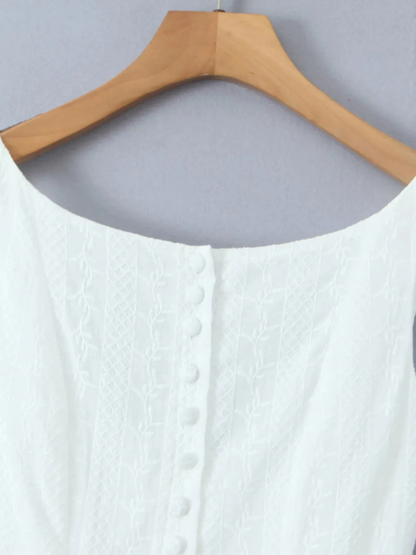 Lace Detail Sleeveless Mini Dress sold by Gigi Laurent product image thumbnail 3