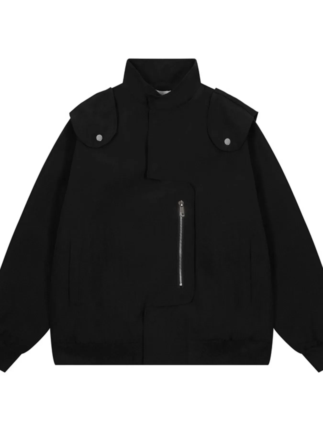 Men's Zip Front Jacket with Pockets sold by Gigi Laurent
