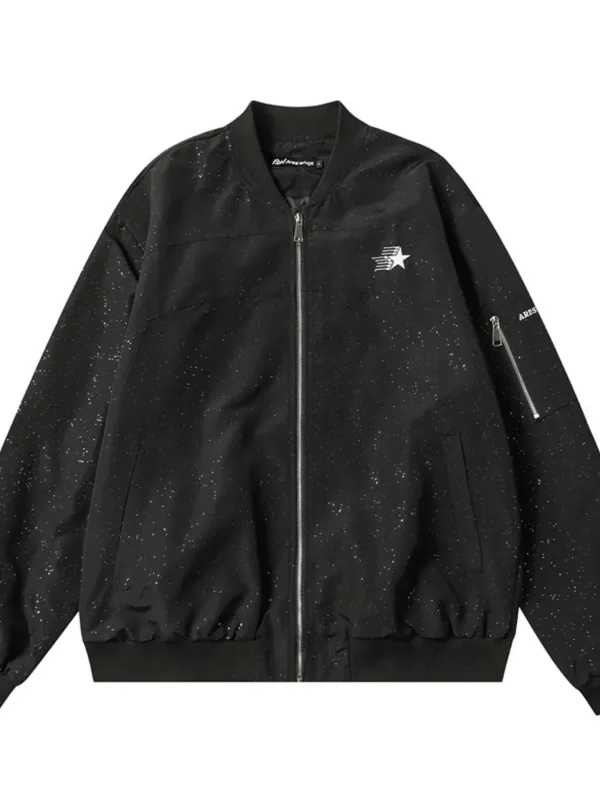 Men's Zip Up Long Sleeve Jacket sold by Gigi Laurent