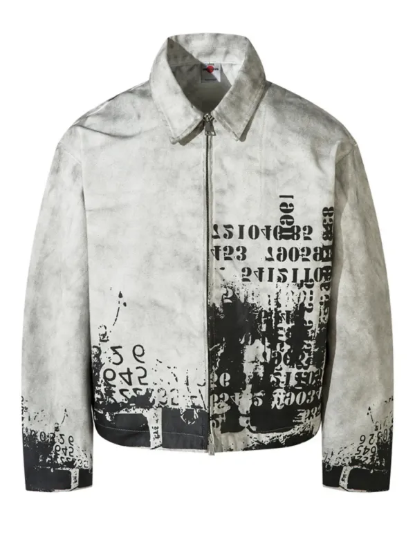 Men's Printed Zip Up Jacket sold by Gigi Laurent
