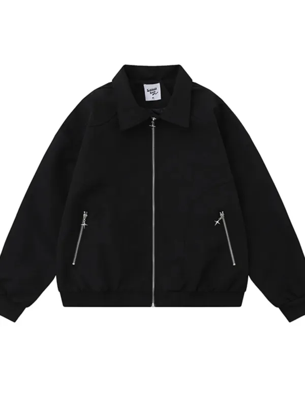 Men's Zip Up Long Sleeve Jacket sold by Gigi Laurent