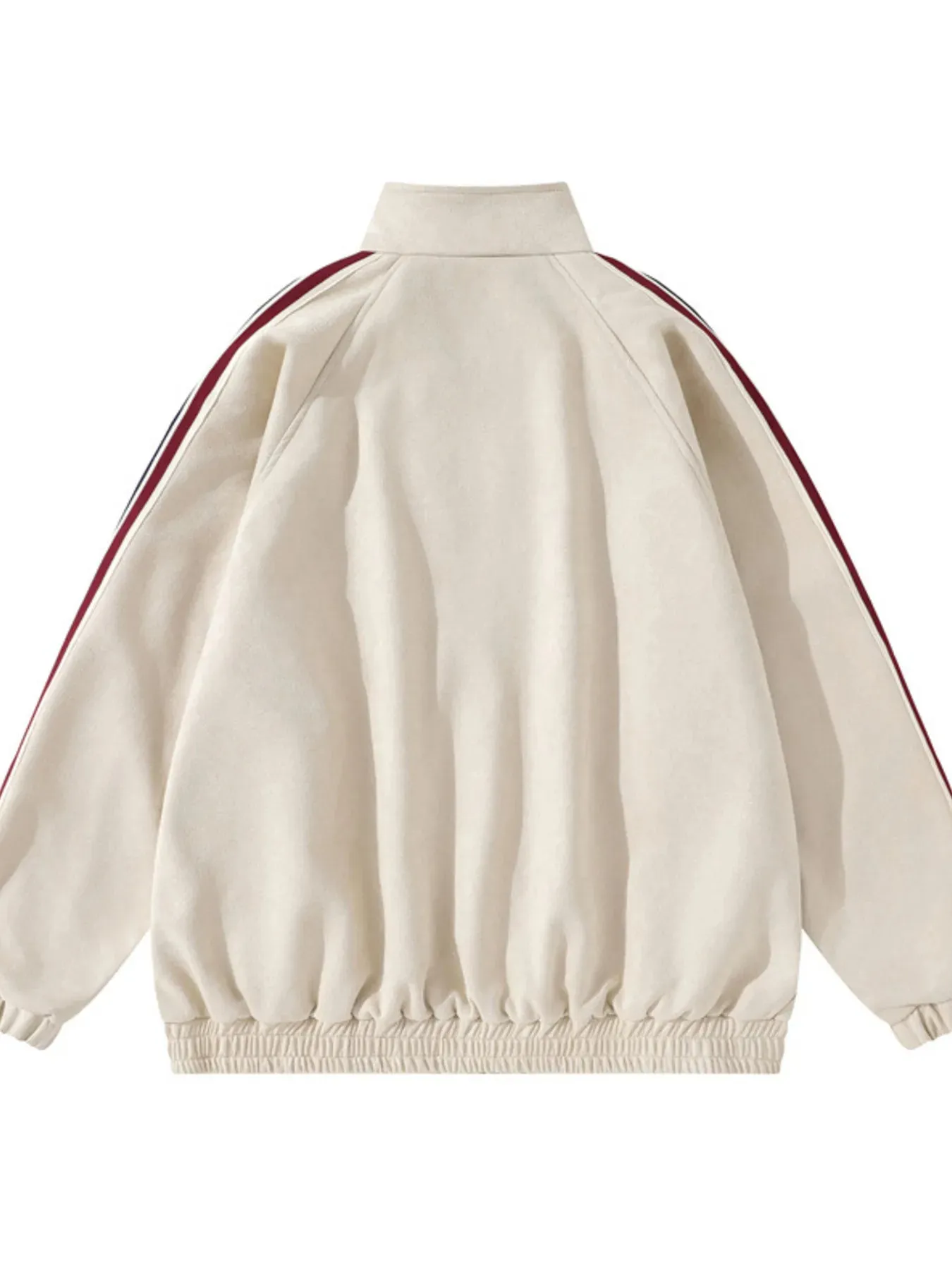 Men's Letter Zip Up Long Sleeve Hoodie sold by Gigi Laurent product image thumbnail 4