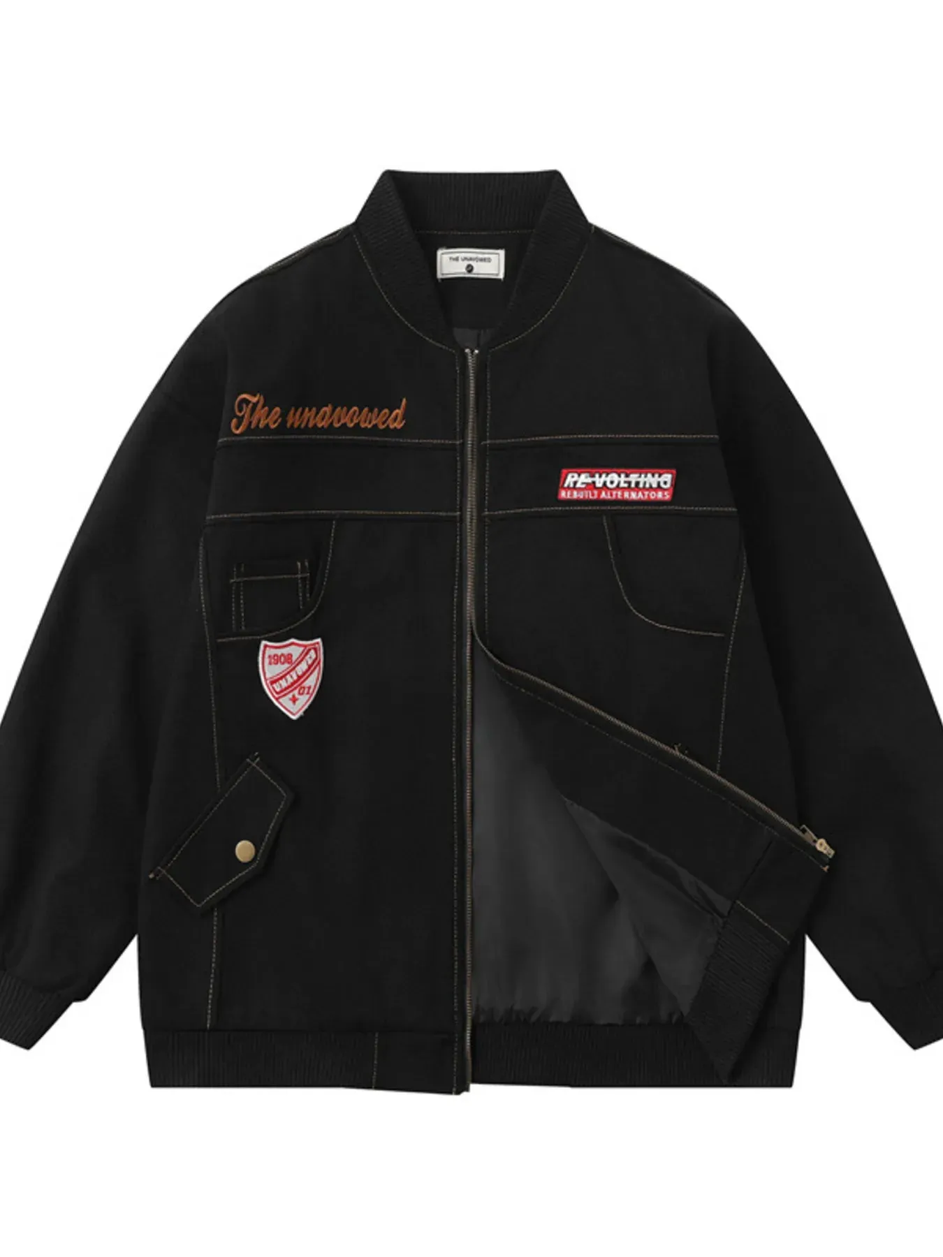 Men's Zip Up Long Sleeve Jacket sold by Gigi Laurent