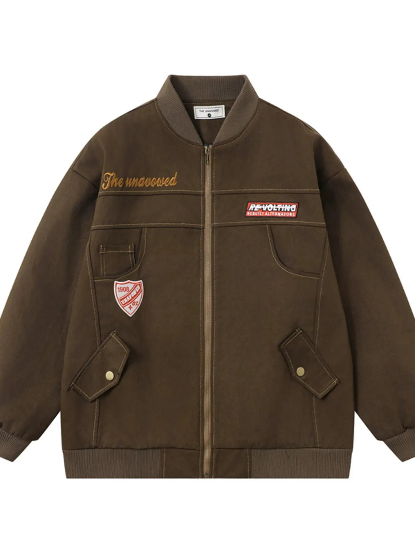 Men's Zip Up Long Sleeve Jacket sold by Gigi Laurent product image thumbnail 3