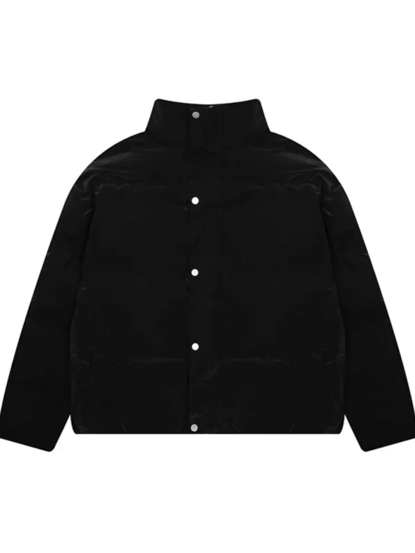 Men's Full Size Quilted Long Sleeve Puffer Jacket Plus Size sold by Gigi Laurent