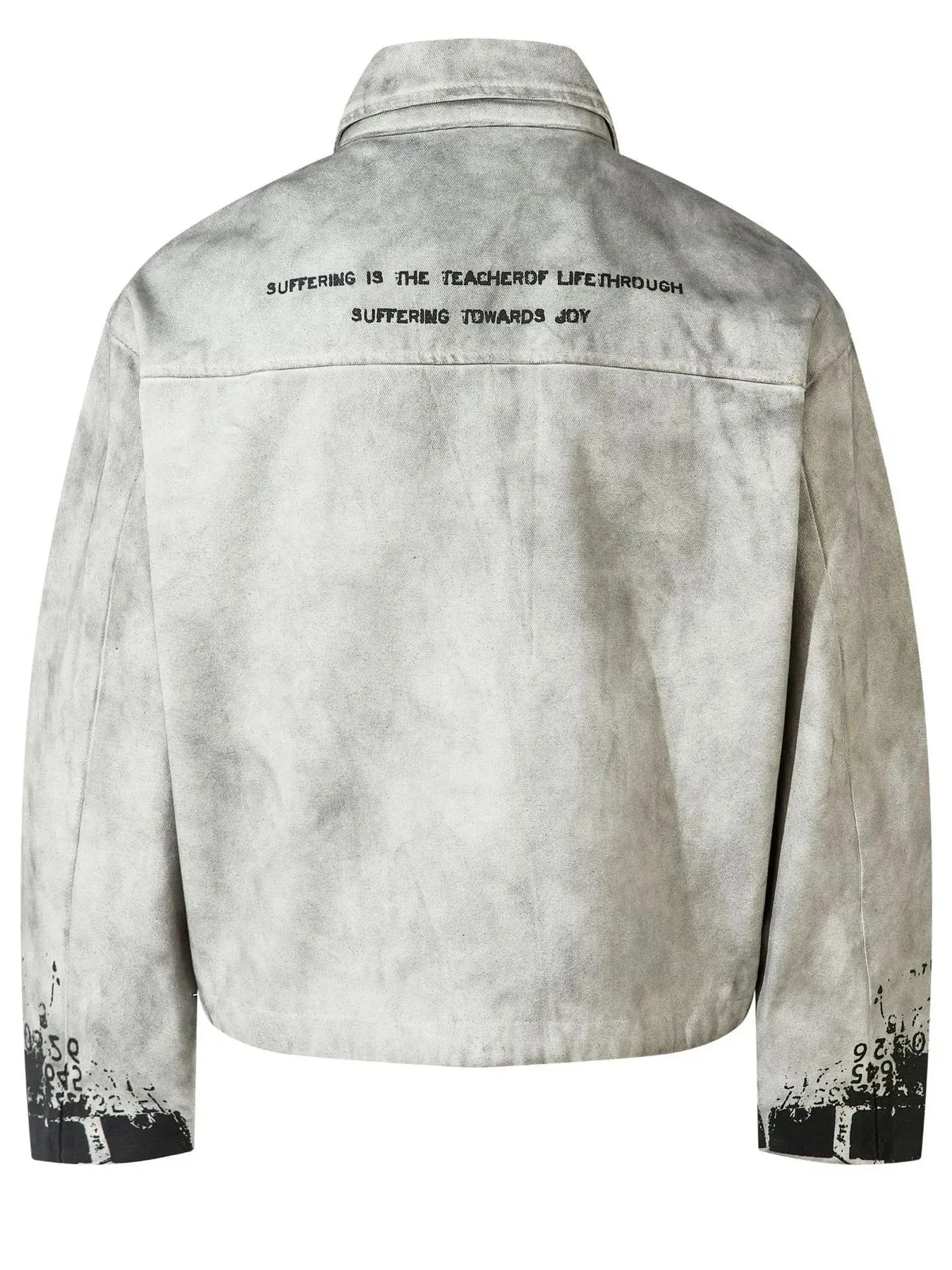 Men's Zip Up Long Sleeve Jacket sold by Gigi Laurent product image thumbnail 2