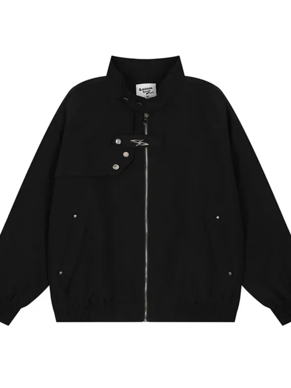 Men's Zip Up Long Sleeve Jacket sold by Gigi Laurent