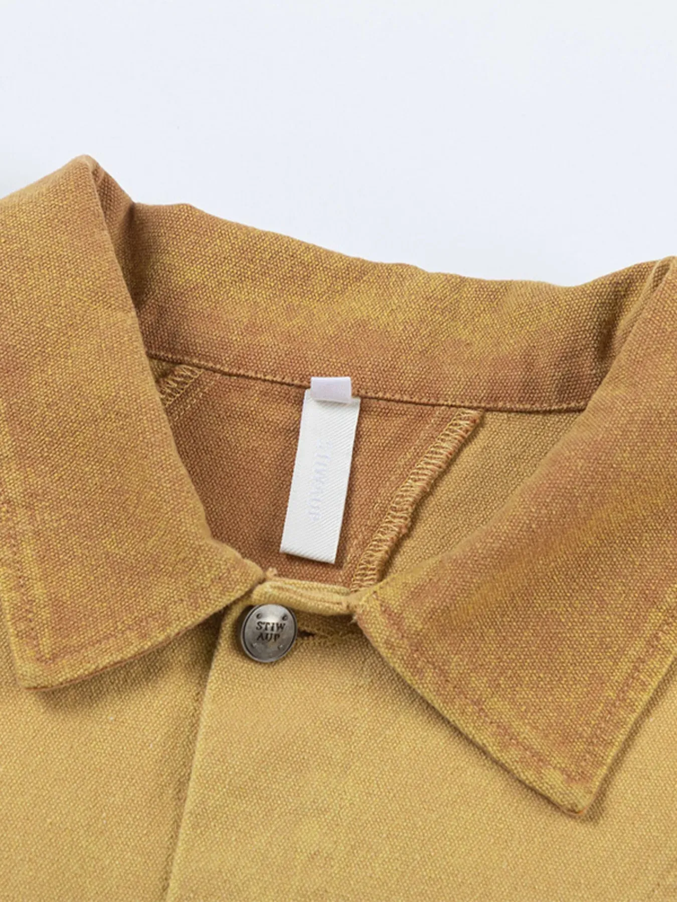 Men's Button Up Long Sleeve Jacket sold by Gigi Laurent product image thumbnail 4