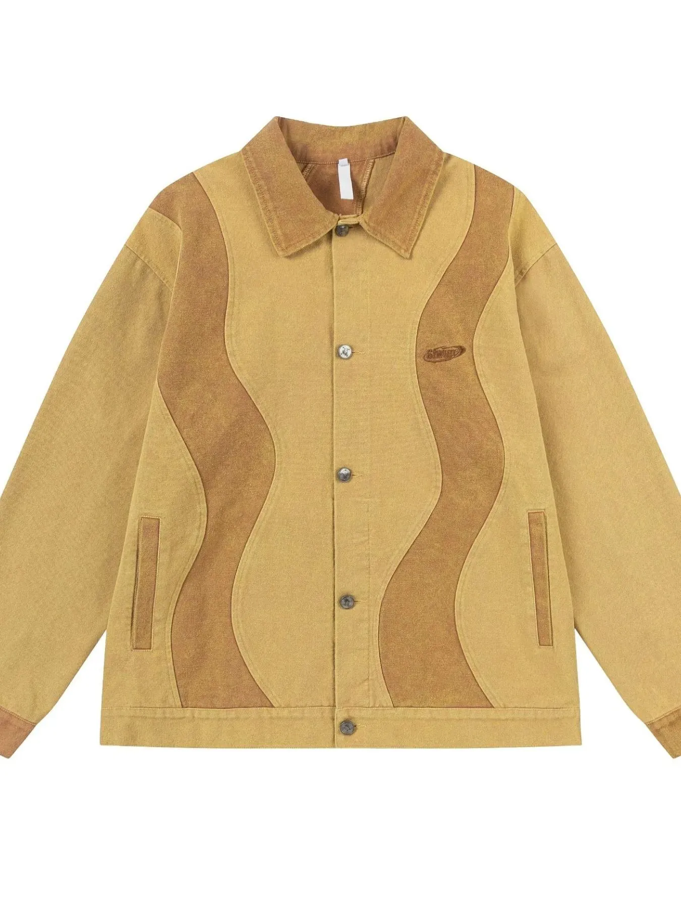 Men's Button Up Long Sleeve Jacket sold by Gigi Laurent product image thumbnail 2