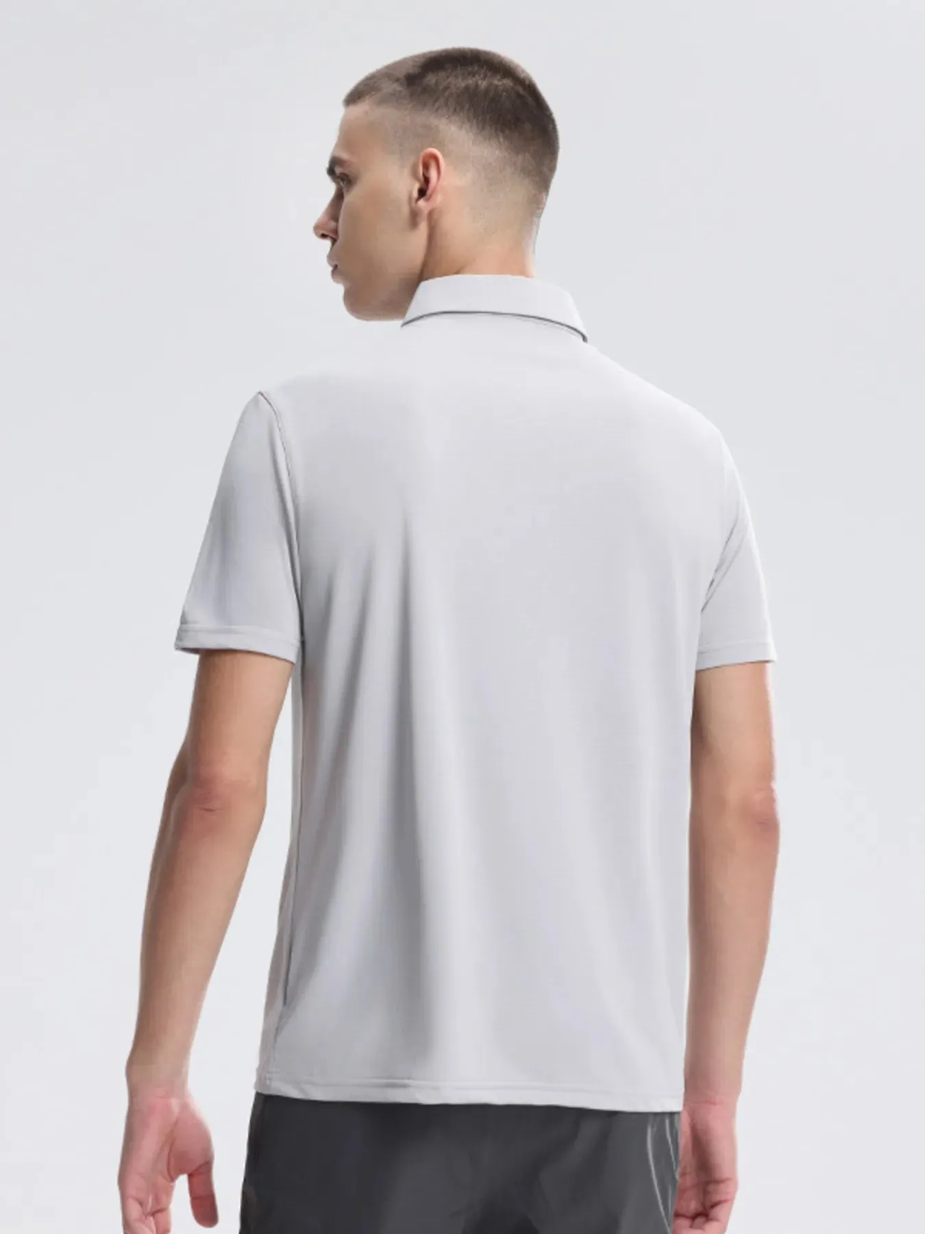 Men's Full Size Short Sleeve Polo Shirt Plus Size sold by Gigi Laurent product image thumbnail 3