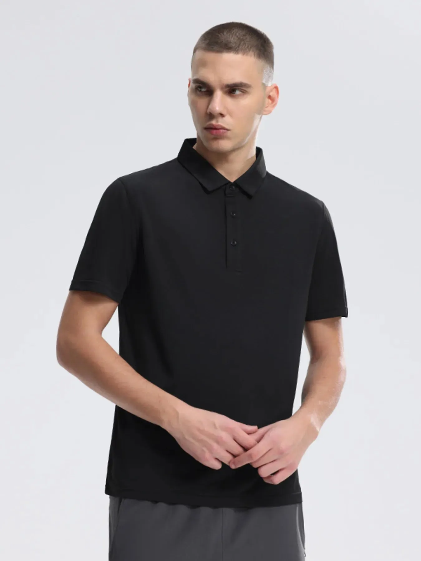 Men's Full Size Short Sleeve Polo Shirt Plus Size sold by Gigi Laurent product image thumbnail 5
