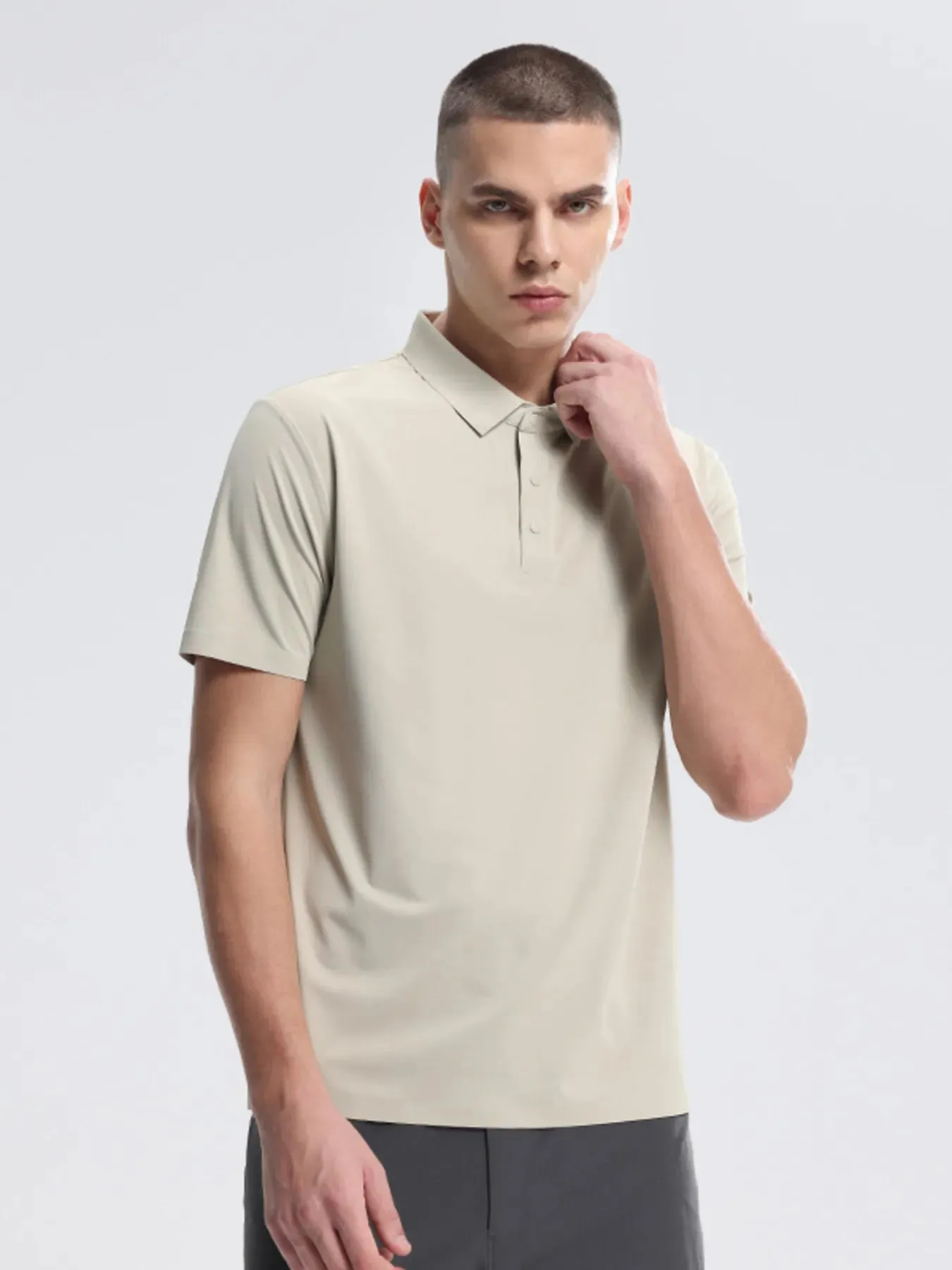 Men's Full Size Classic Short Sleeve Polo Shirt Plus Size sold by Gigi Laurent