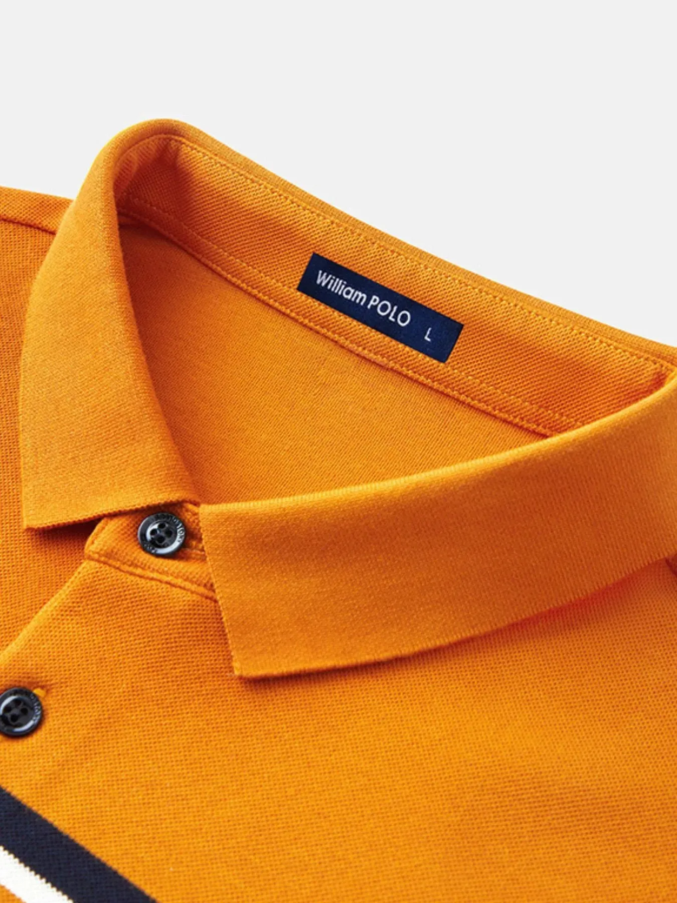 Men's Plus Size Color Block Striped Short Sleeve Polo Shirt sold by Gigi Laurent product image thumbnail 4