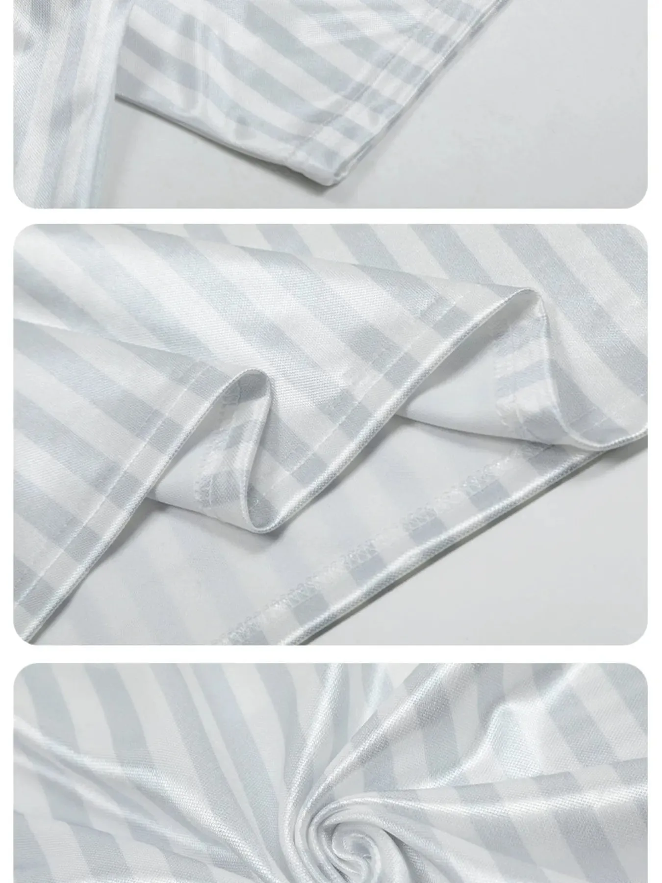 Men's Striped Contrast Collar Polo Shirt sold by Gigi Laurent product image thumbnail 4