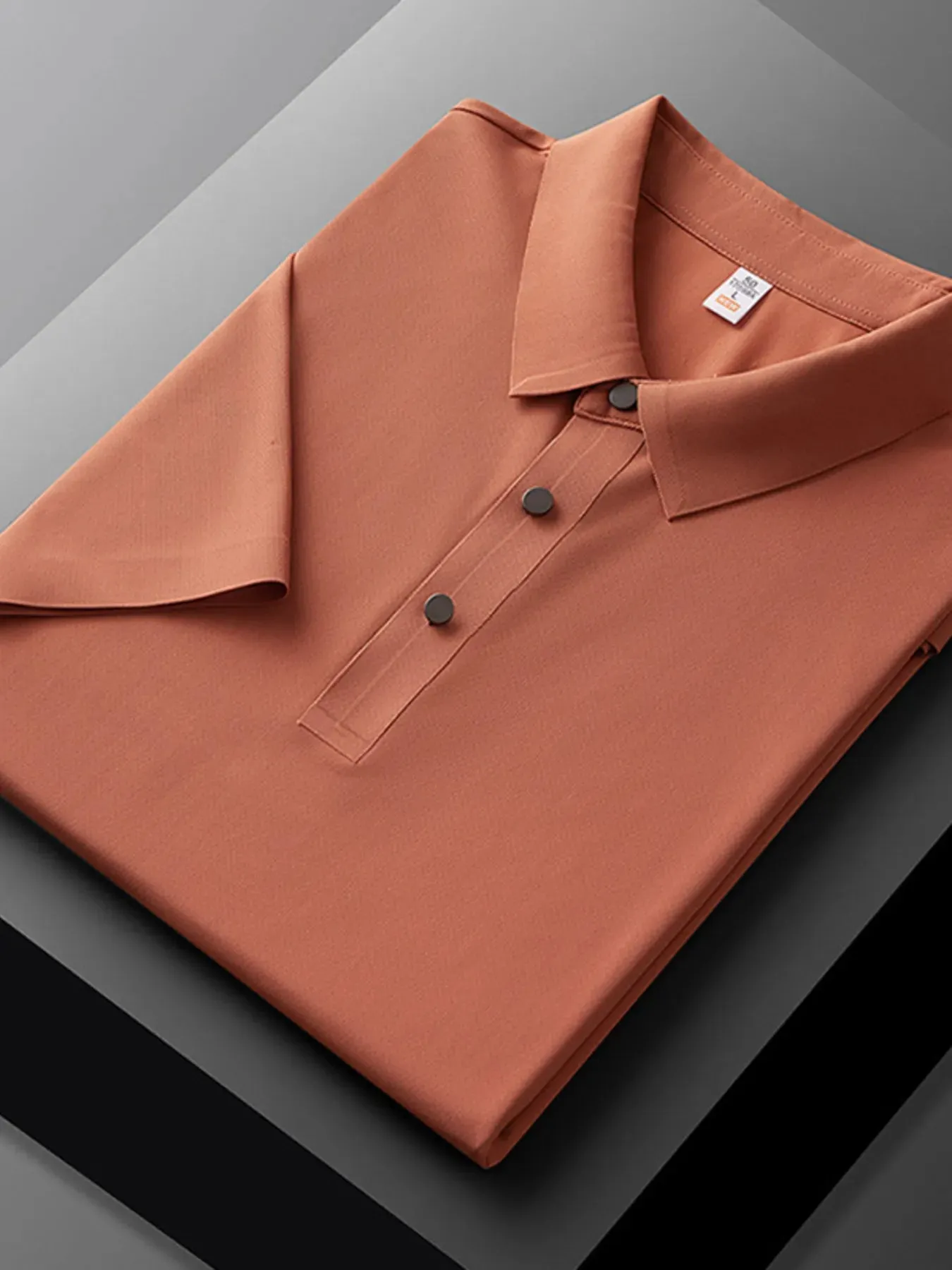 Men's Plus Size Short Sleeve Polo Shirt sold by Gigi Laurent