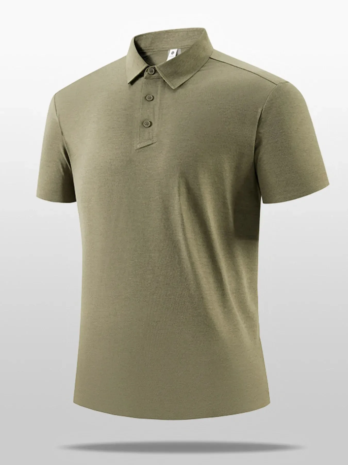 Men's Plus Size Short Sleeve Polo Shirt sold by Gigi Laurent product image thumbnail 5
