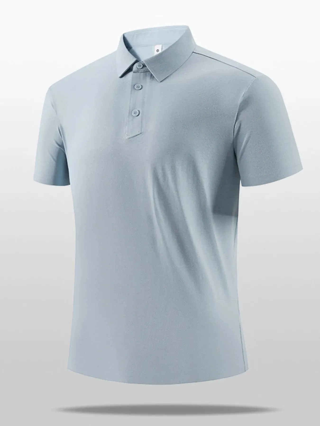 Men's Plus Size Short Sleeve Polo Shirt sold by Gigi Laurent product image thumbnail 4