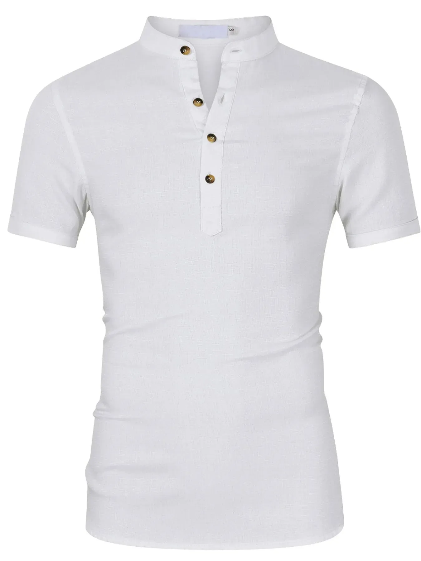 Men's Collar Neck Short Sleeve Polo Shirt sold by Gigi Laurent product image thumbnail 4