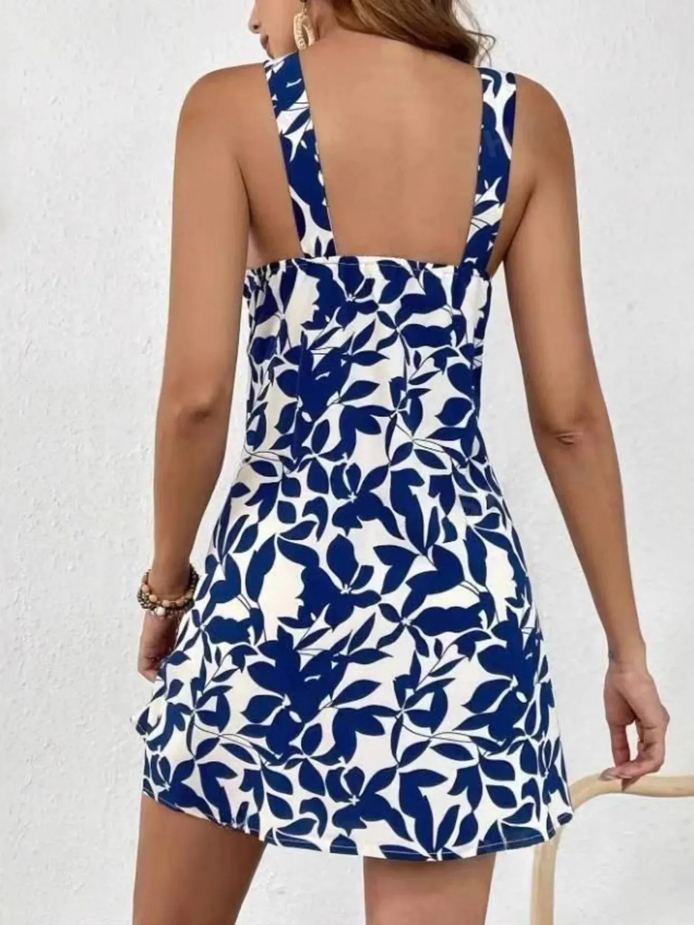 Floral Print Sleeveless Mini Dress sold by Gigi Laurent product image thumbnail 2