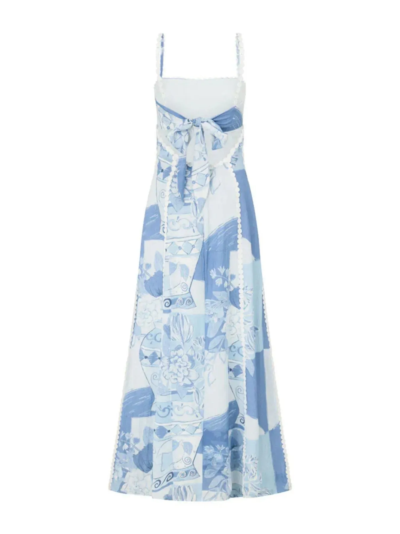 Printed Square Neck Cami Maxi Dress sold by Gigi Laurent product image thumbnail 2