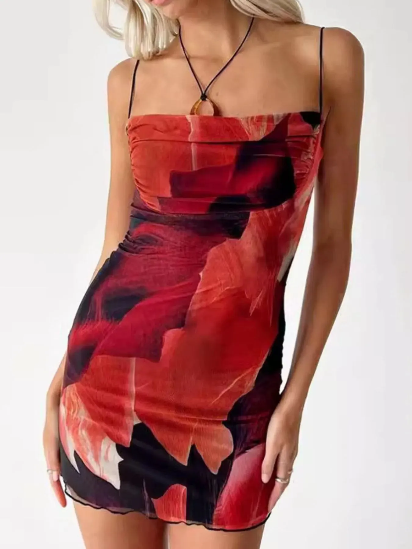 Printed Bodycon Cami Dress sold by Gigi Laurent