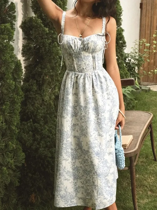 Floral Print Midi Cami Dress sold by Gigi Laurent