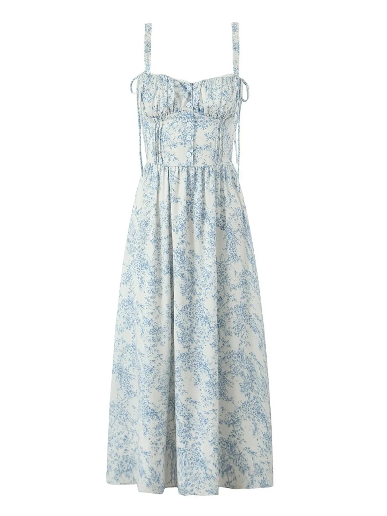 Floral Print Midi Cami Dress sold by Gigi Laurent product image thumbnail 5