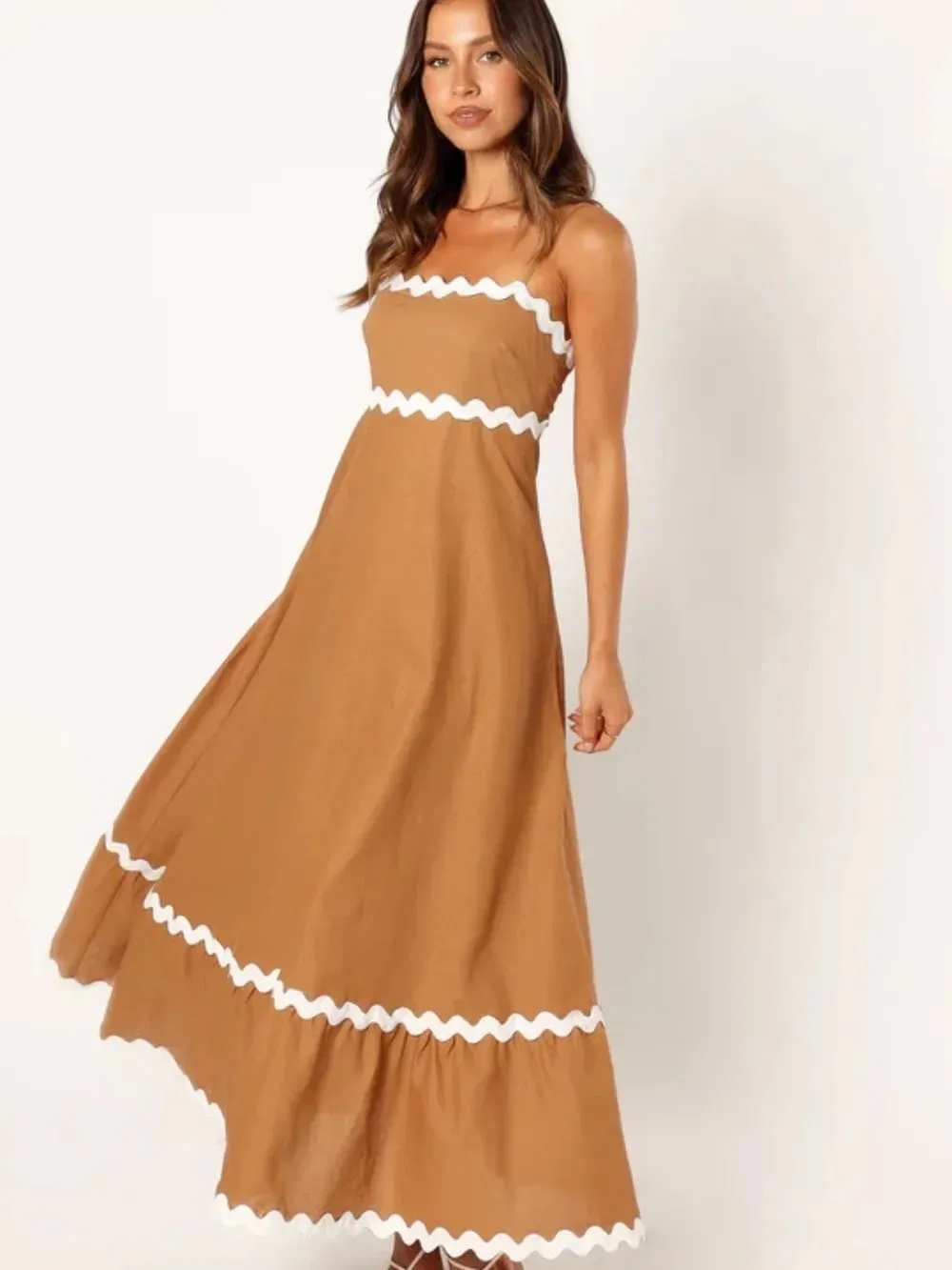 Spaghetti Strap Maxi Dress sold by Gigi Laurent product image thumbnail 5
