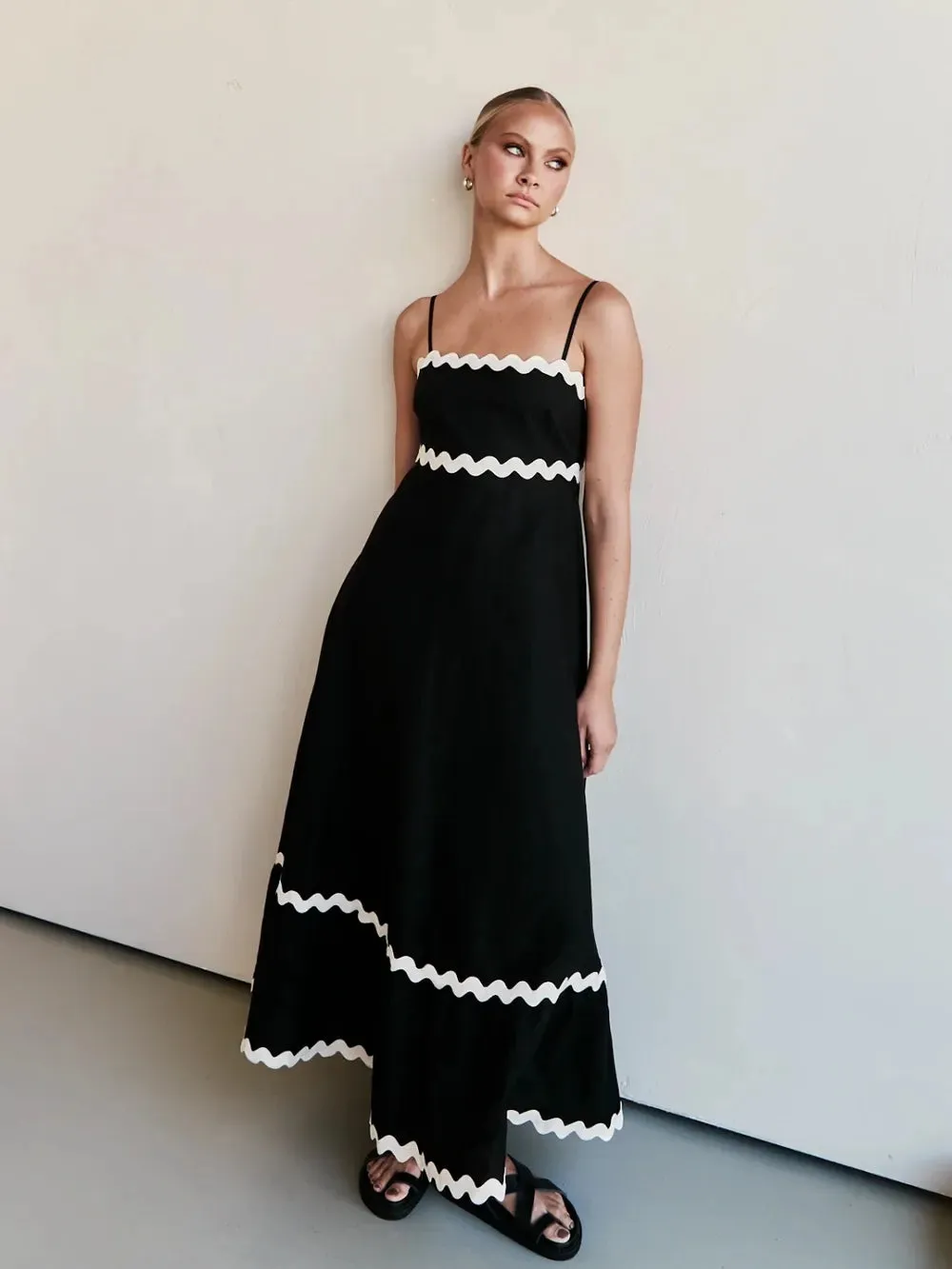 Spaghetti Strap Maxi Dress sold by Gigi Laurent product image thumbnail 3