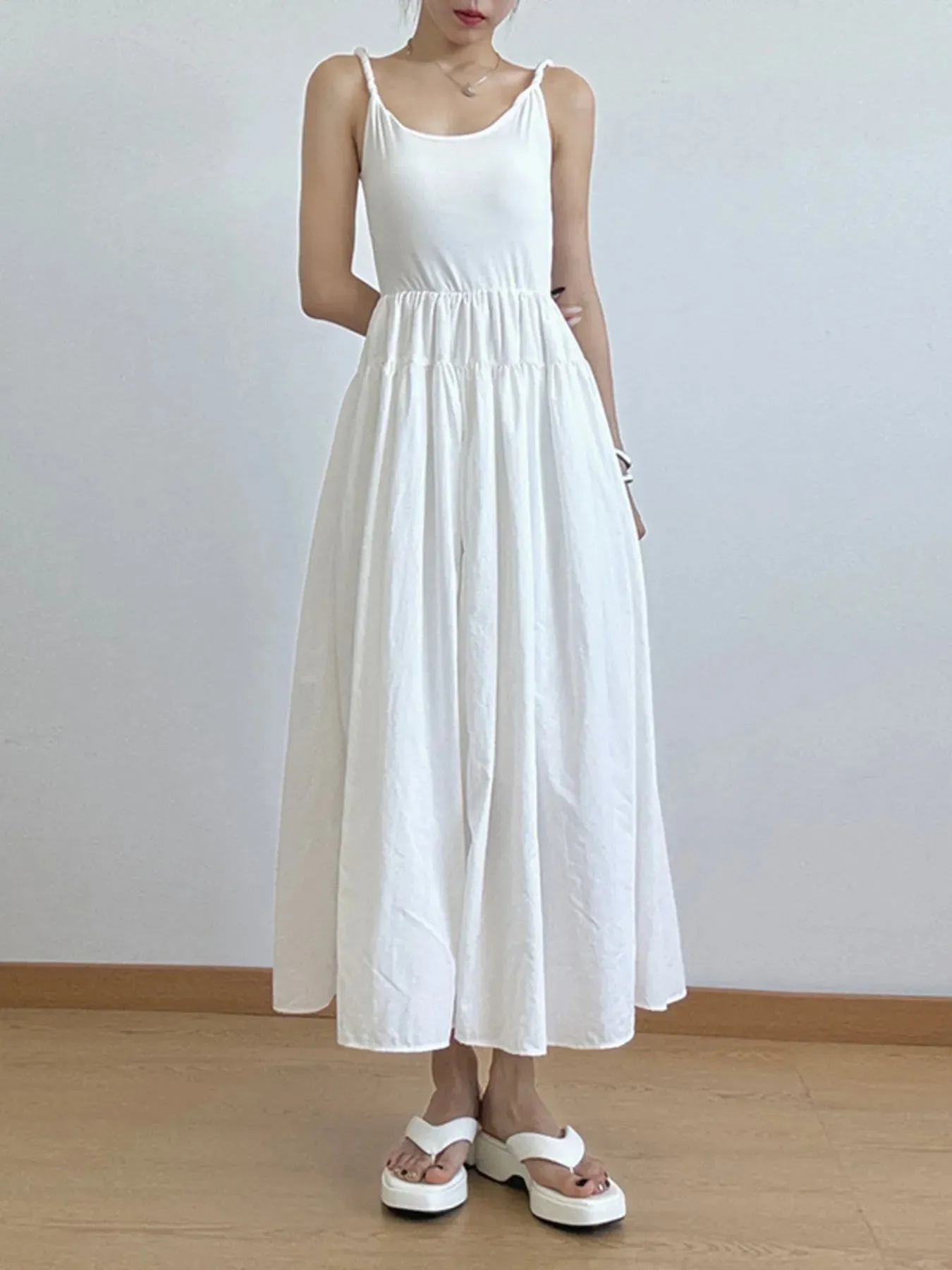 Casual Scoop Neck Cami Dress sold by Gigi Laurent product image thumbnail 2