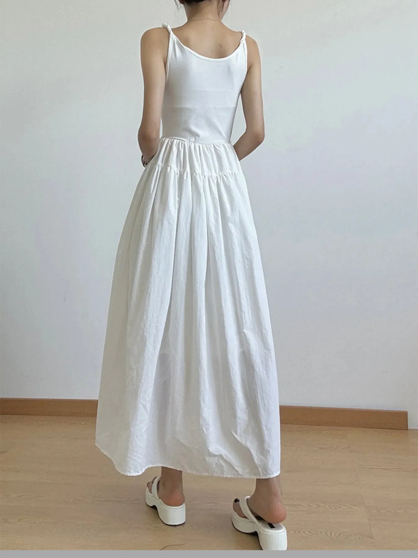 Casual Scoop Neck Cami Dress sold by Gigi Laurent product image thumbnail 5