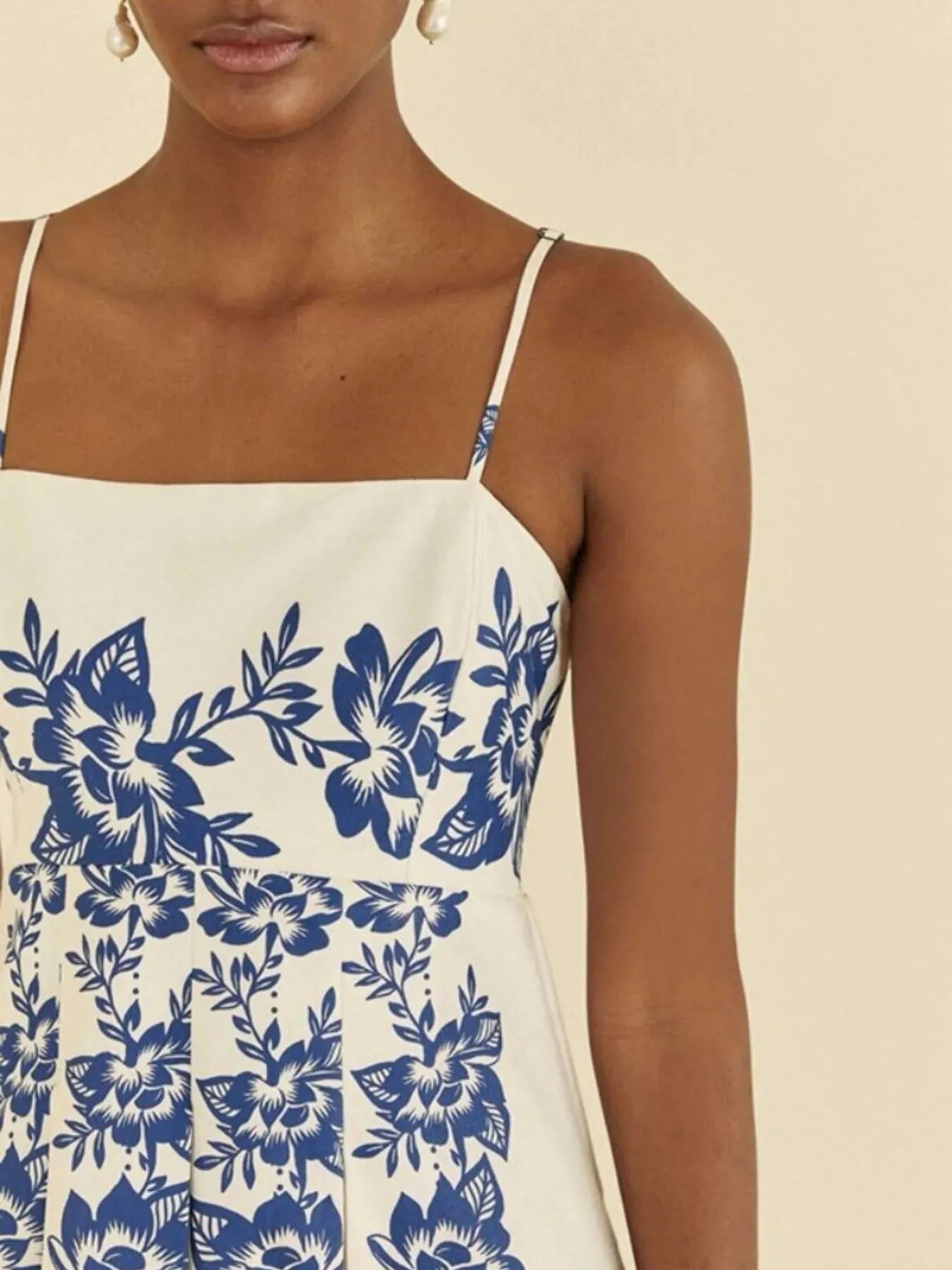 Printed Spaghetti Strap Maxi Dress sold by Gigi Laurent product image thumbnail 3