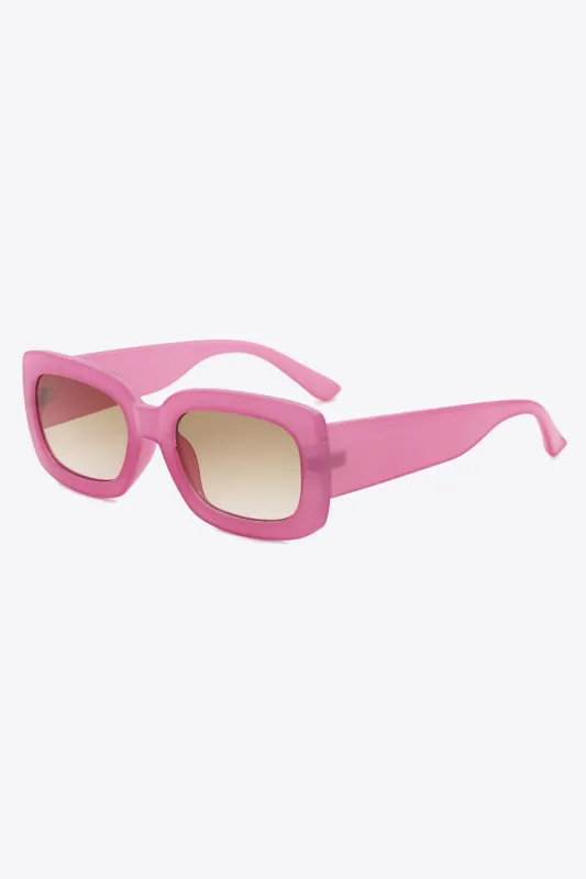 Polycarbonate Frame Rectangle Sunglasses sold by Gigi Laurent