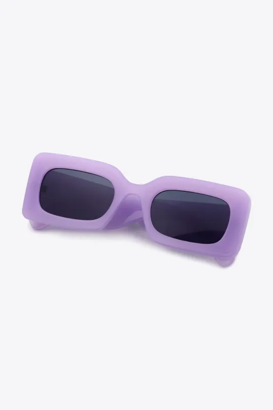 Polycarbonate Frame Rectangle Sunglasses sold by Gigi Laurent