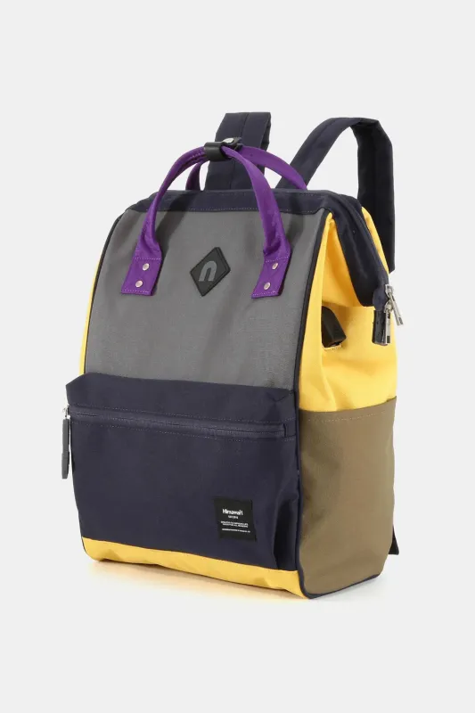 Himawari Contrast Waterproof Backpack Bag with External USB Port sold by Gigi Laurent