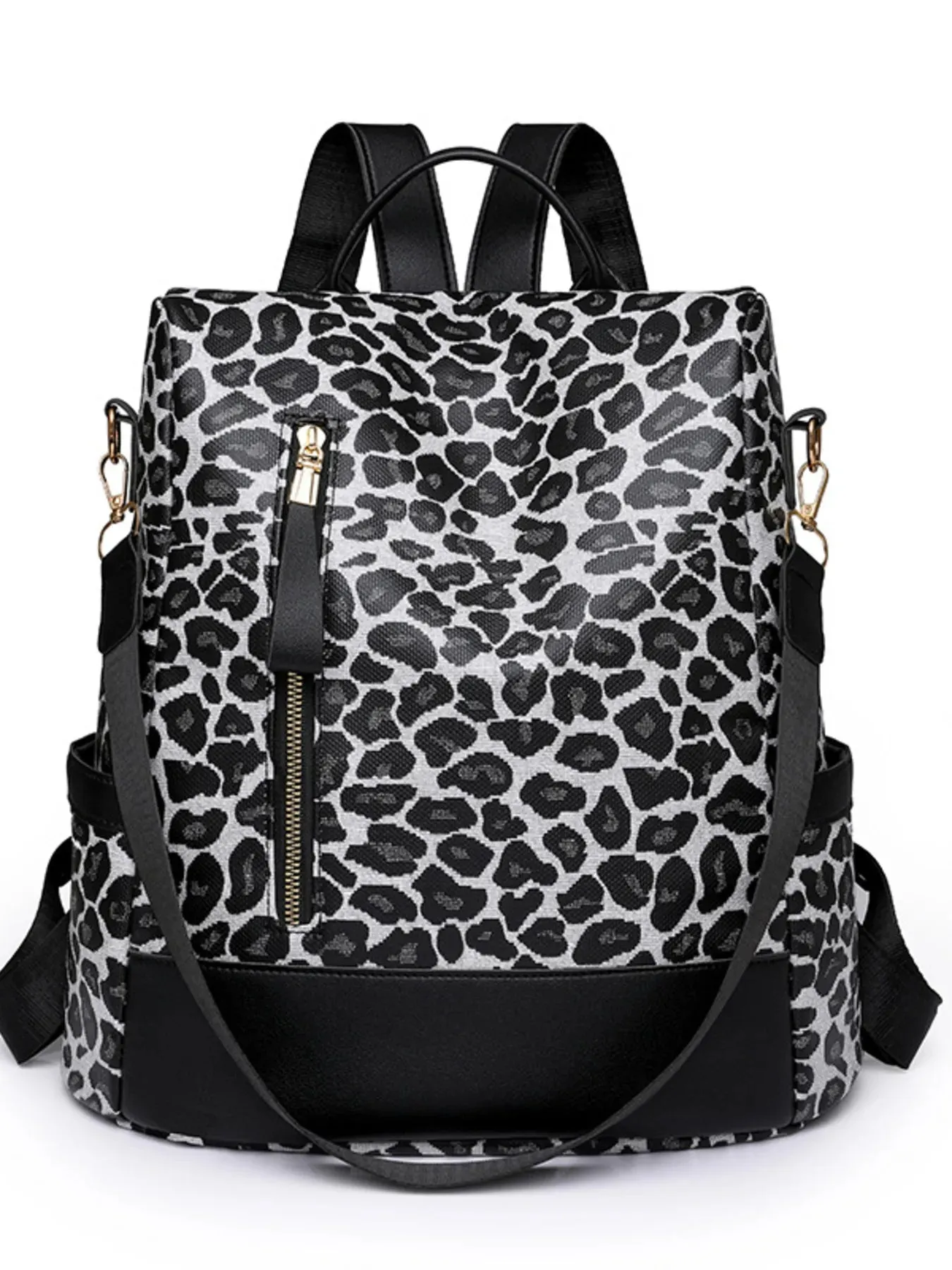 Leopard Print Backpack Bag sold by Gigi Laurent