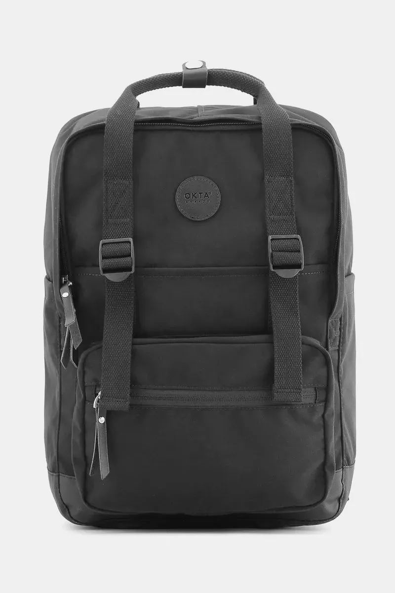 Himawari Waterproof Canvas Backpack Bag with Side Pockets sold by Gigi Laurent product image thumbnail 4