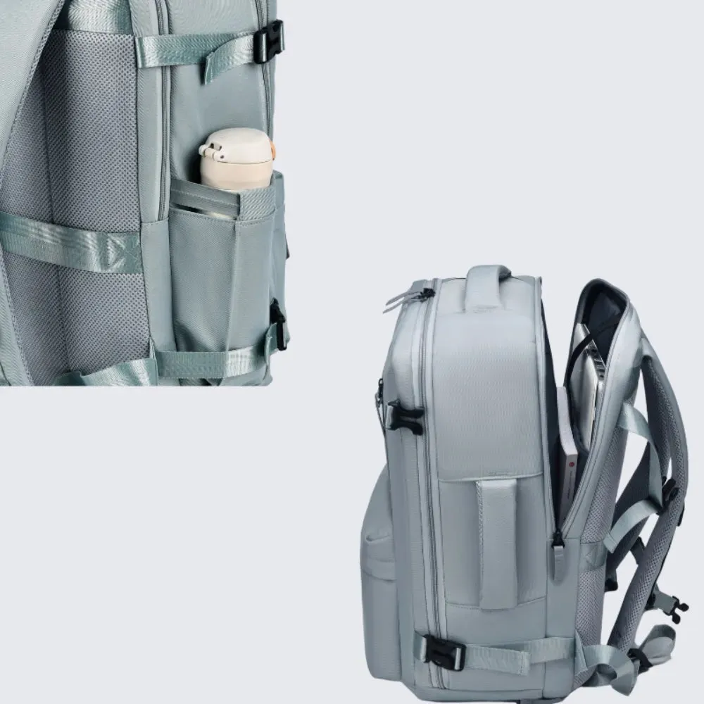 Oxford Cloth Side Pockets Backpack Bag with Handles sold by Gigi Laurent product image thumbnail 2