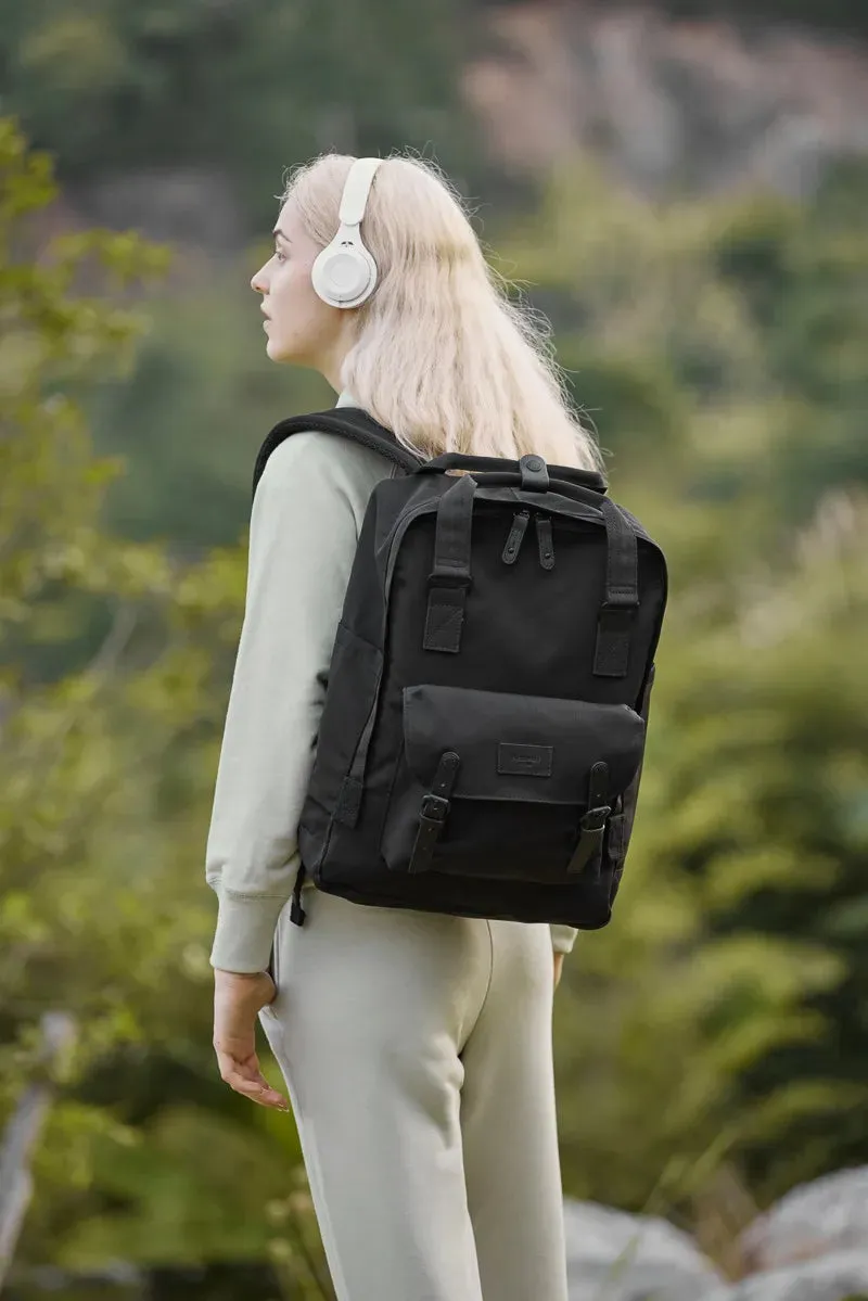 Himawari Waterproof Canvas Backpack Bag with Handles sold by Gigi Laurent product image thumbnail 4