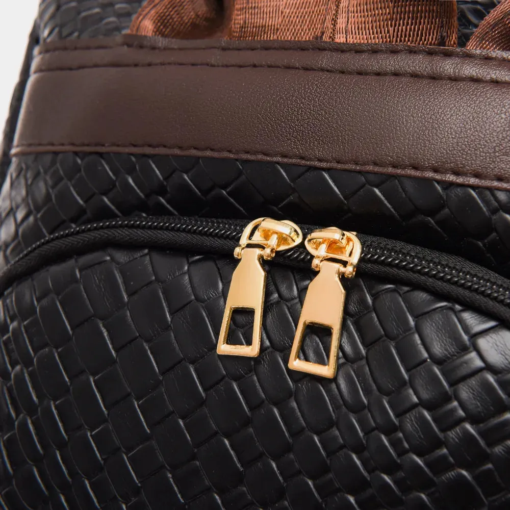 PU Leather Backpack Bag sold by Gigi Laurent product image thumbnail 5