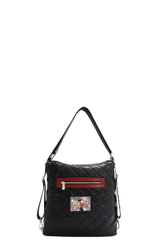 Nicole Lee USA Convertible Adjustable Strap Backpack Bag sold by Gigi Laurent product image thumbnail 4