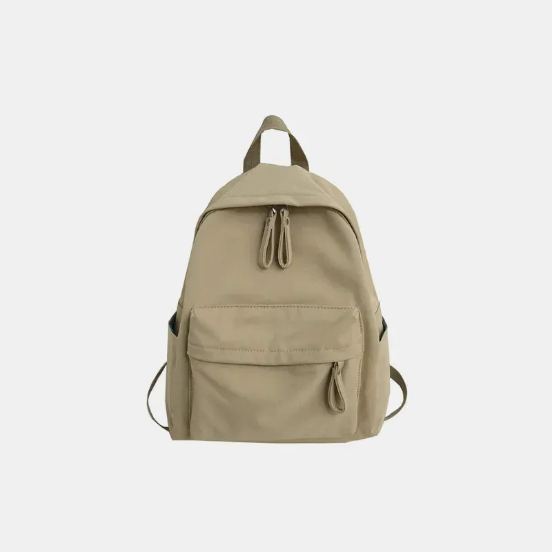 Zip Cotton Backpack Bag sold by Gigi Laurent