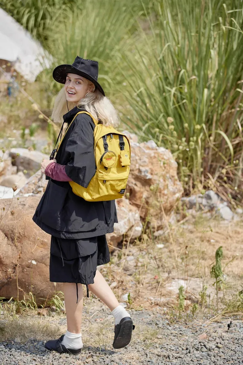 Himawari Waterproof Canvas Backpack Bag with Removable Coin Purse sold by Gigi Laurent product image thumbnail 2